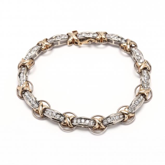 10kt-bi-color-gold-and-diamond-bracelet