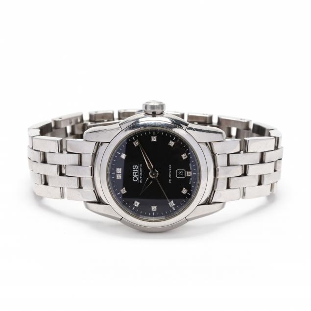 lady-s-stainless-steel-artelier-date-diamond-watch-oris