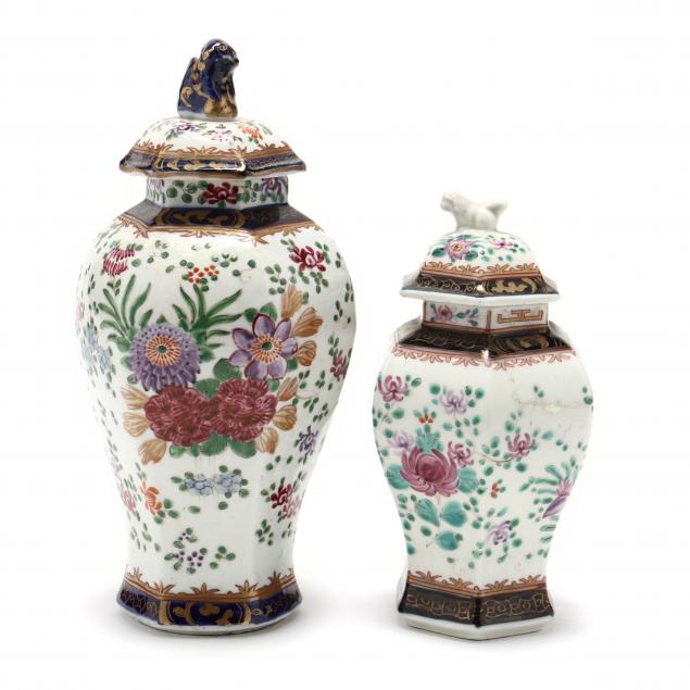 two-decorative-ceramic-covered-jars