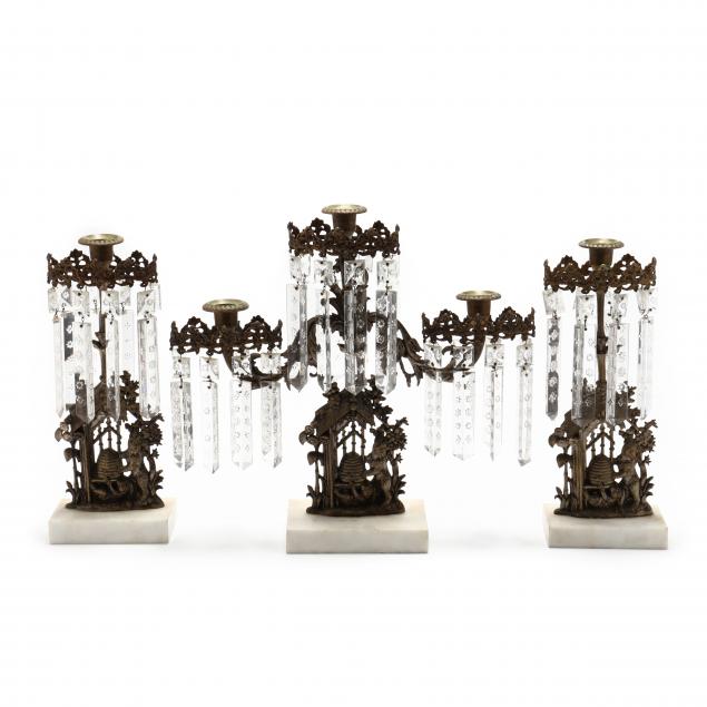 three-piece-bear-themed-girandole-light-set