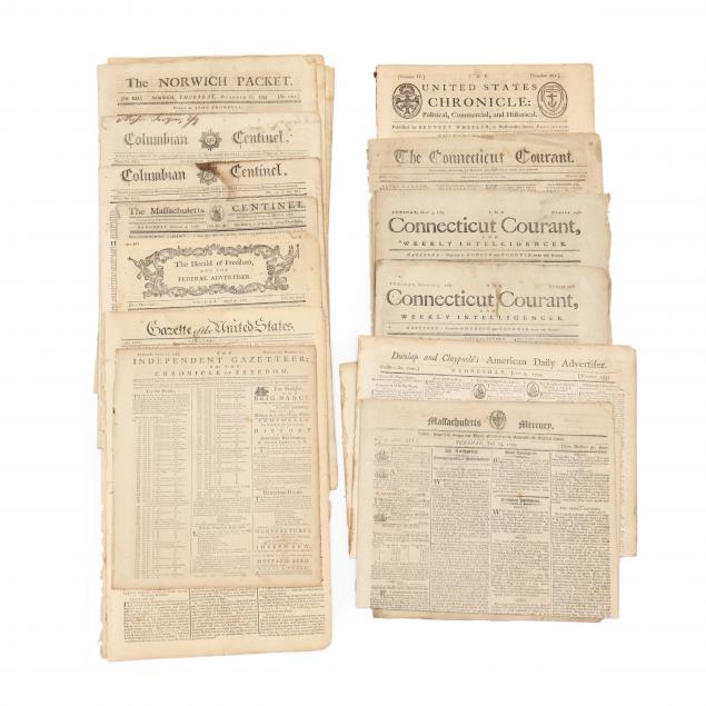 sixteen-early-federal-period-newspapers-1784-1799