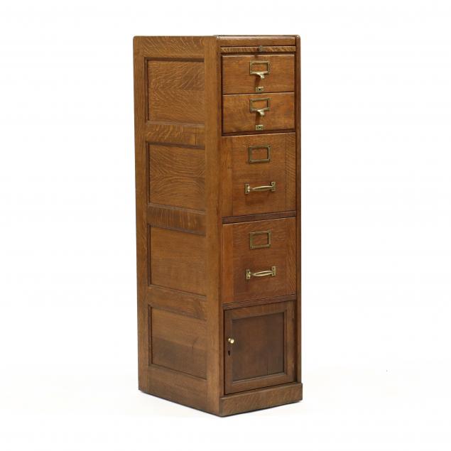 vintage-oak-filing-cabinet