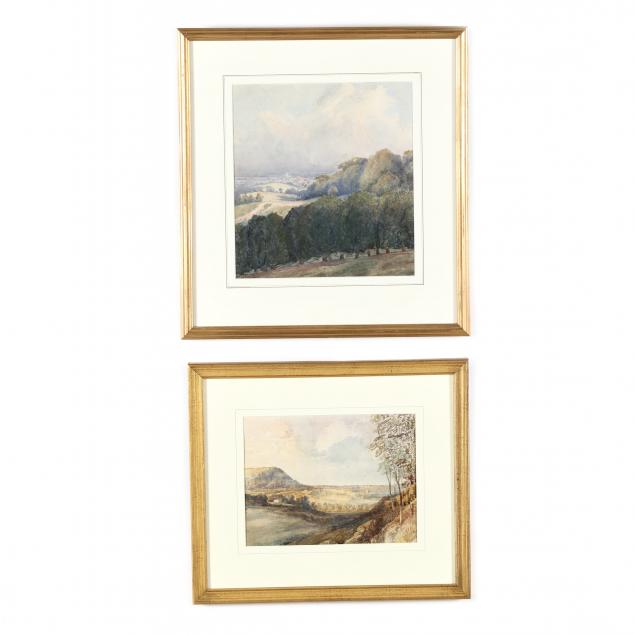 two-antique-english-school-watercolor-landscapes