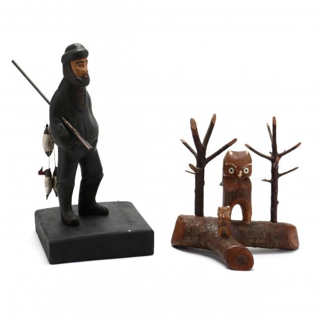 two-folk-art-wood-carvings