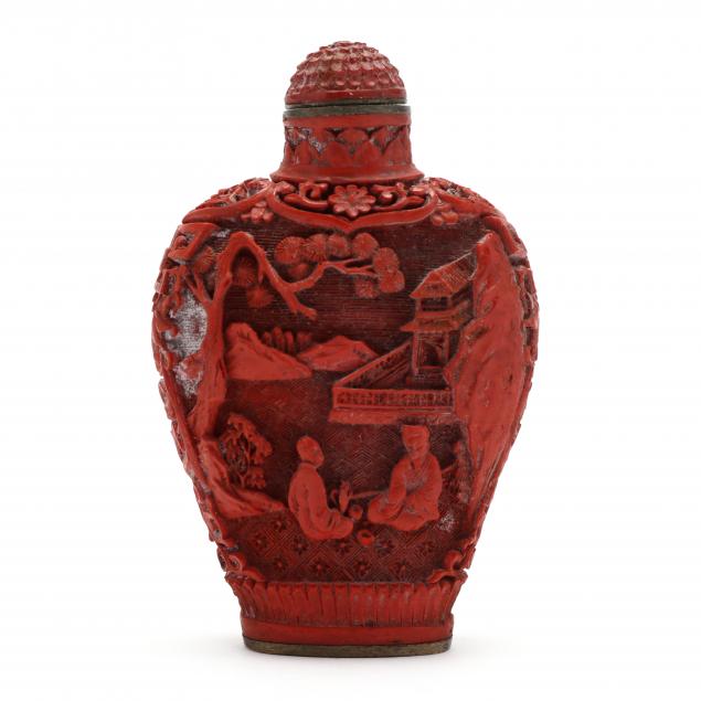 a-chinese-cinnabar-carved-red-lacquer-snuff-bottle
