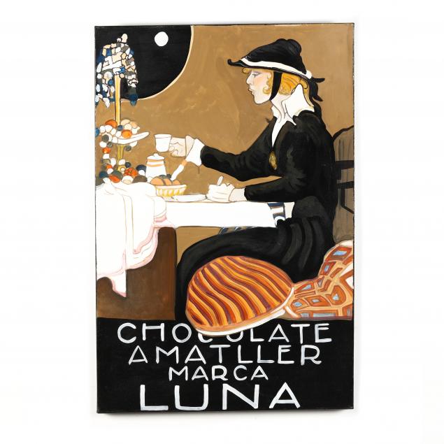 clive-fredriksson-zimbabwean-british-born-1950-oil-painting-after-i-chocolate-amatller-marca-luna-i