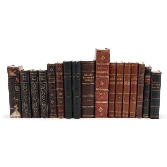 eight-leather-bound-books-in-latin-and-nine-in-german