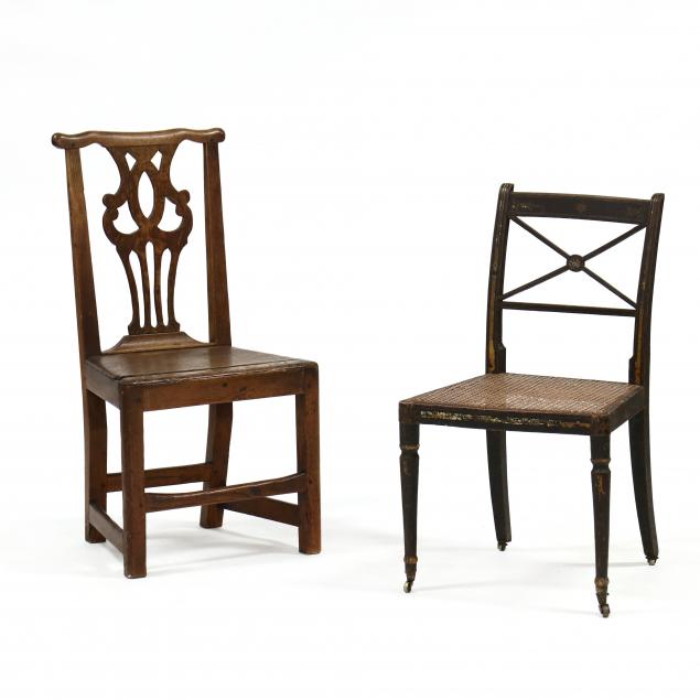 two-antique-english-side-chairs
