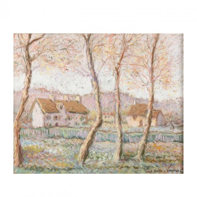 paul-emile-pissarro-french-1884-1972-i-village-eu-automne-i
