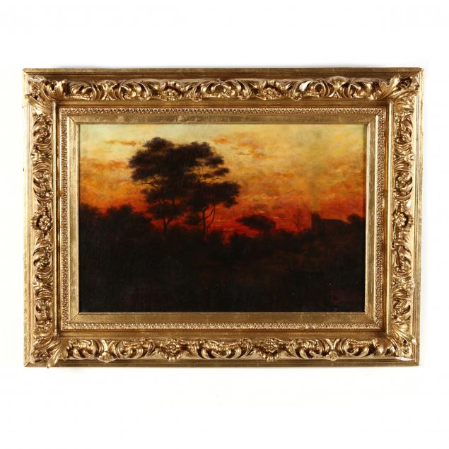 carl-kahler-austrian-1856-1906-sunset-landscape