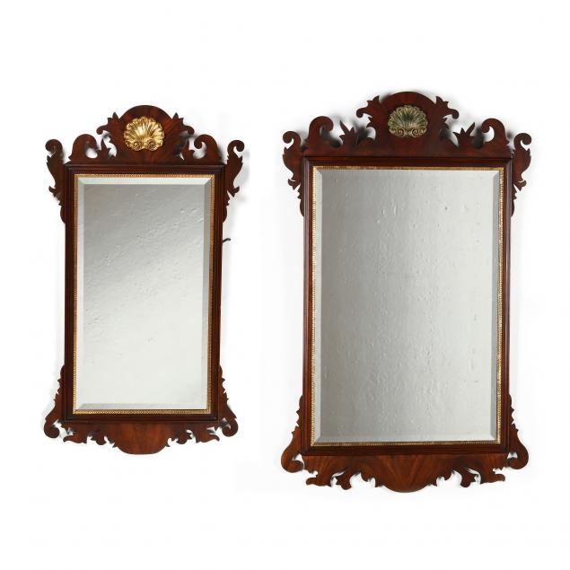henkel-harris-two-chippendale-style-mahogany-mirrors