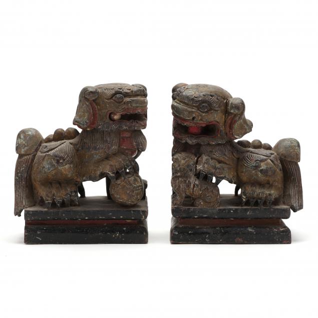 pair-of-carved-and-painted-wood-foo-dogs