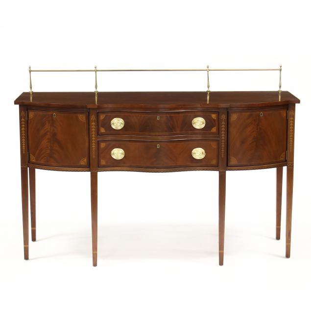 council-federal-style-inlaid-mahogany-serpentine-front-sideboard