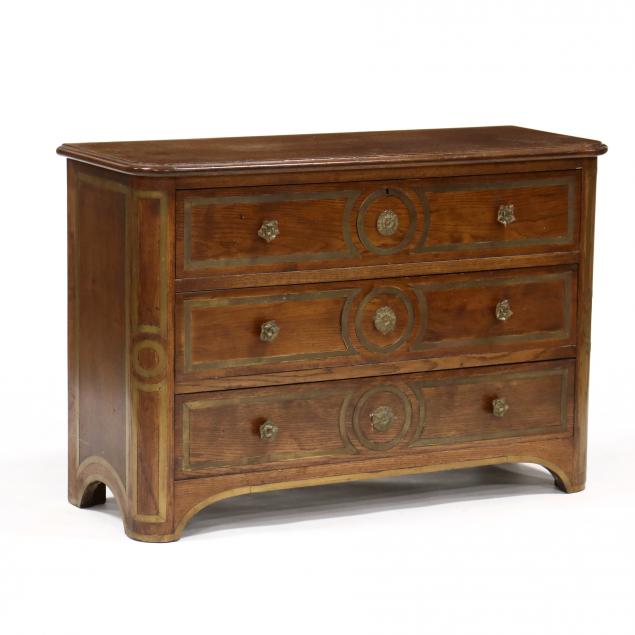 custom-oak-and-brass-low-chest-of-drawers