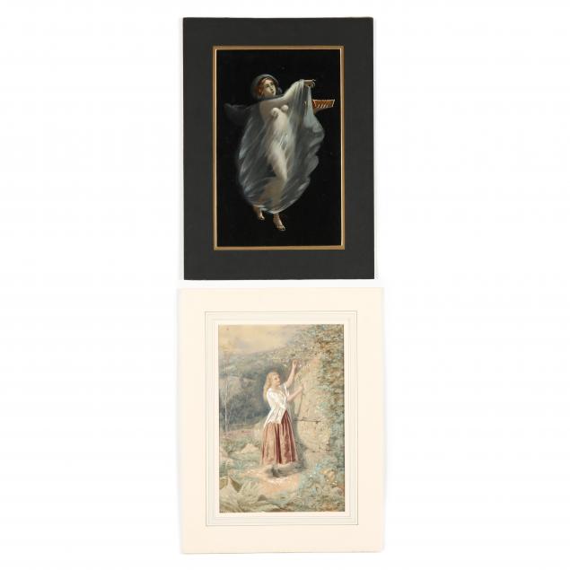 continental-school-19th-century-two-figural-compositions-on-paper