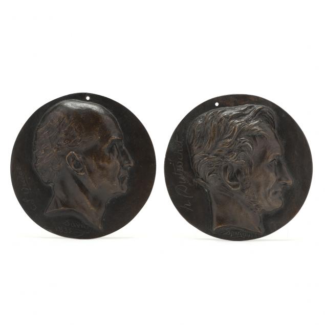 pierre-jean-david-d-angers-french-1788-1856-two-bronze-portrait-medallions