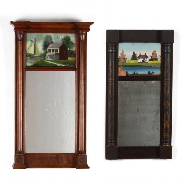 two-antique-eglomise-mirrors