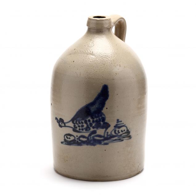 albany-ny-stoneware-jug-with-bird
