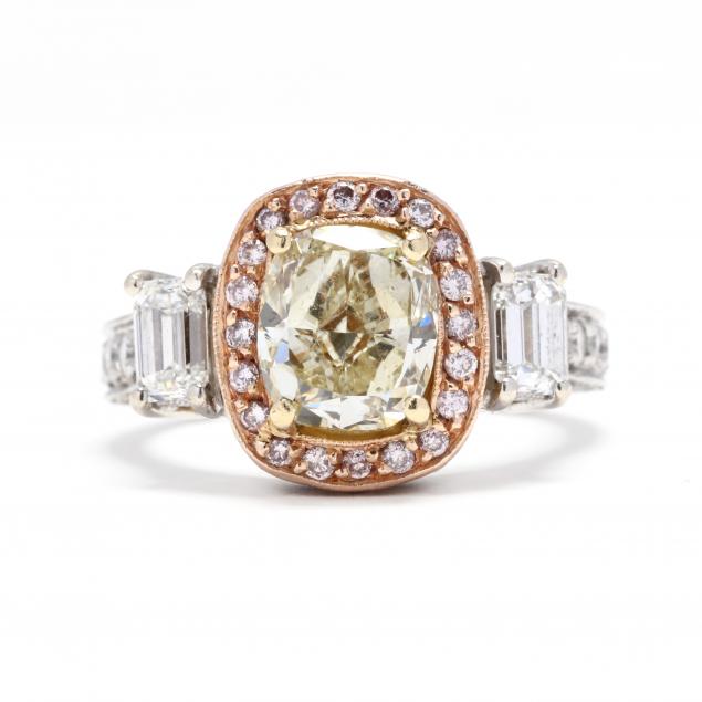 bi-color-gold-and-diamond-ring