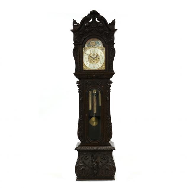 antique-german-carved-oak-tall-case-clock-elite