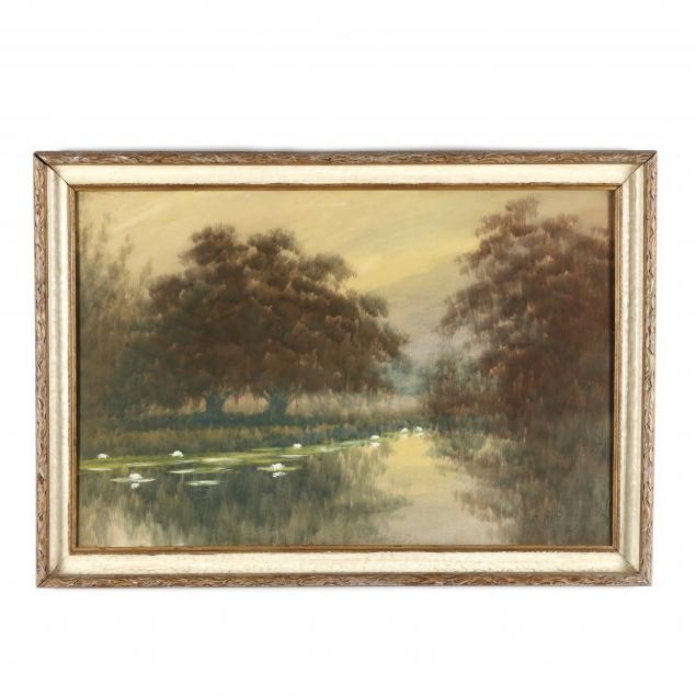 alexander-john-drysdale-la-1870-1934-bayou-scene-at-sunset
