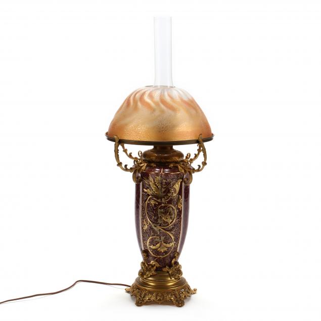 antique-continental-porcelain-and-ormolu-table-lamp