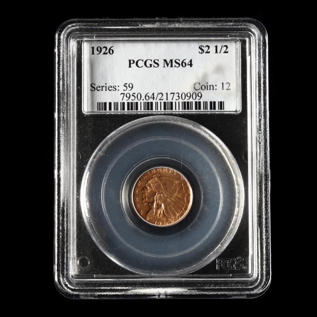 1926-indian-head-2-50-gold-quarter-eagle-pcgs-ms64