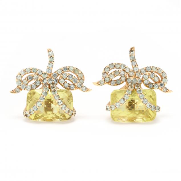 gold-and-gem-set-earrings