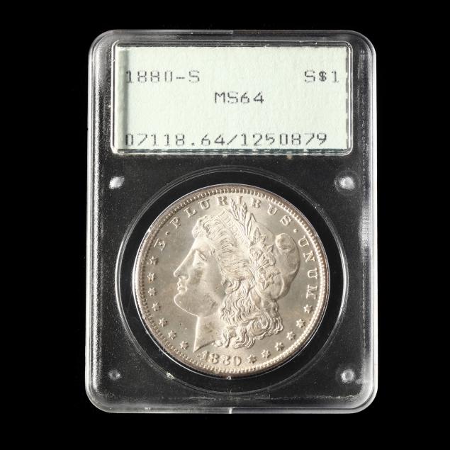 1880-s-morgan-silver-dollar-pcgs-ms64-in-early-rattler-holder