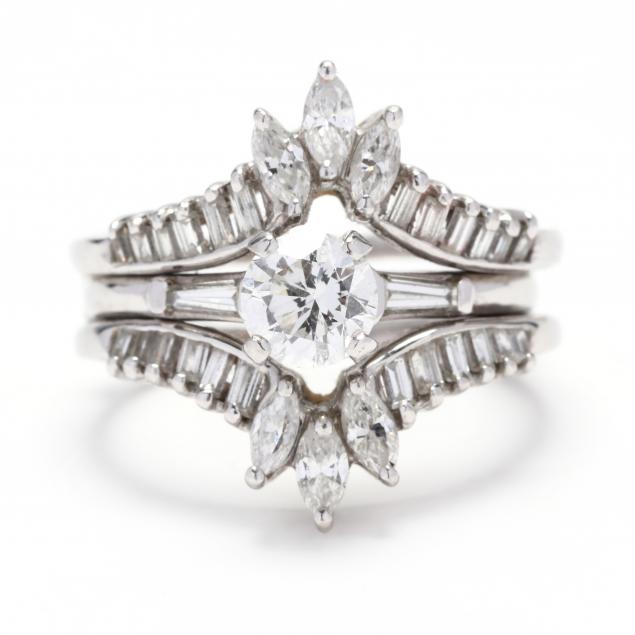 14kt-white-gold-and-diamond-wedding-set