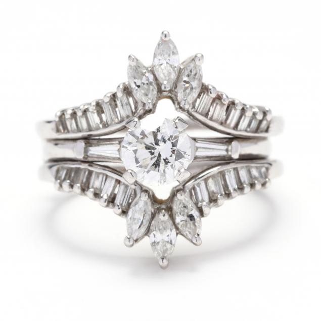 14kt-white-gold-and-diamond-wedding-set