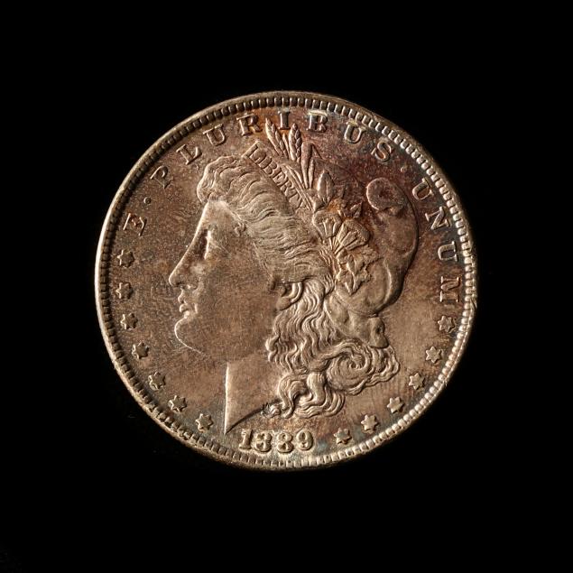 toned-uncirculated-1889-morgan-silver-dollar