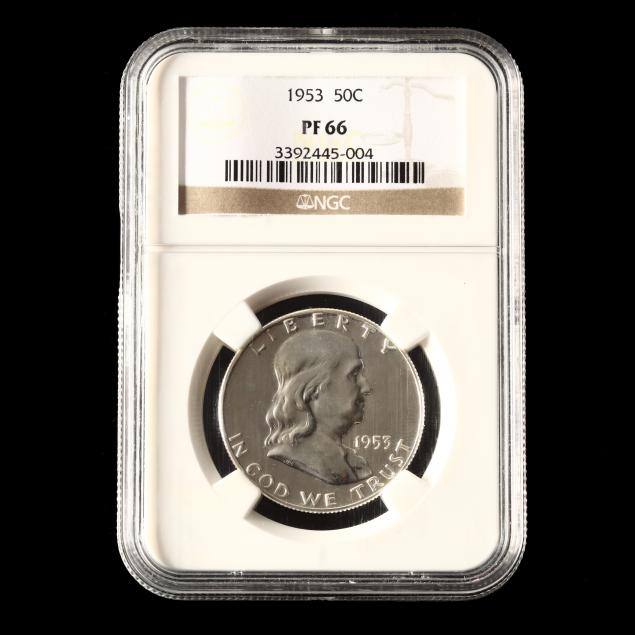 1953-franklin-half-dollar-ngc-pf66