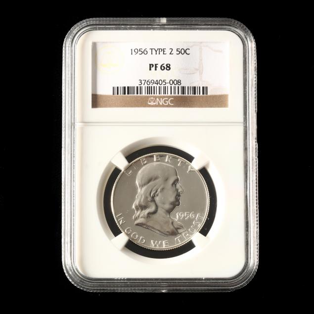 1956-type-2-franklin-half-dollar-ngc-pf68