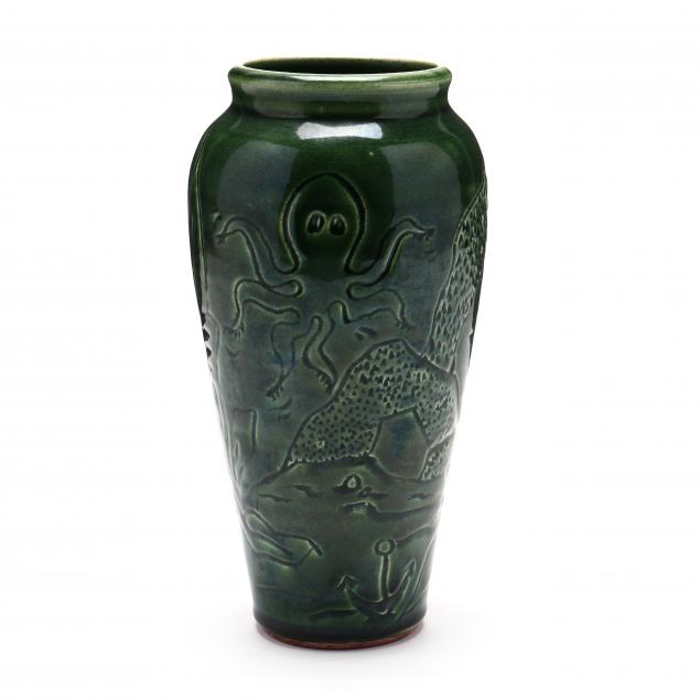 contemporary-seagrove-nc-pottery-vase