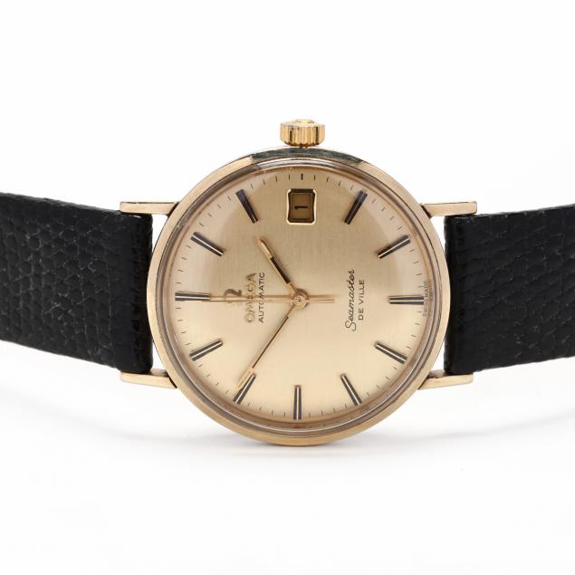 gent-s-gold-filled-sea-master-de-ville-watch-omega