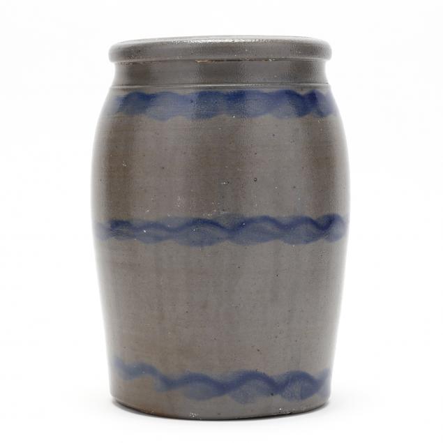 antique-stoneware-striper-canning-jar