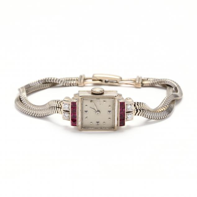 lady-s-retro-14kt-white-gold-and-gem-set-watch-concord