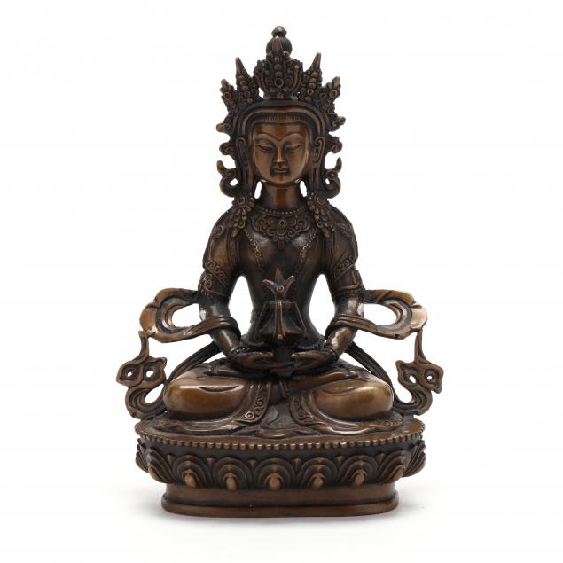 a-tibetan-gilt-bronze-goddess-figure