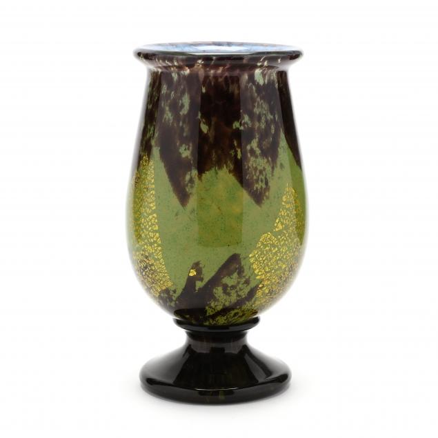 daum-art-deco-glass-vase