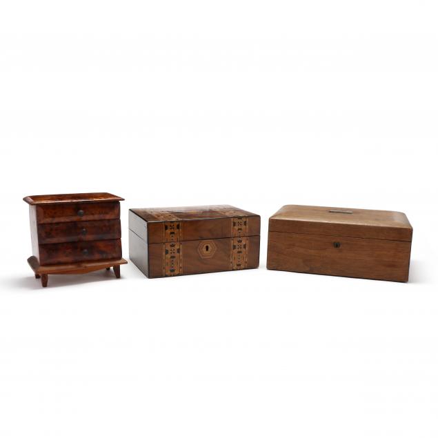 three-antique-boxes