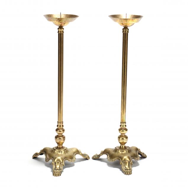 a-pair-of-large-continental-brass-pricket-sticks