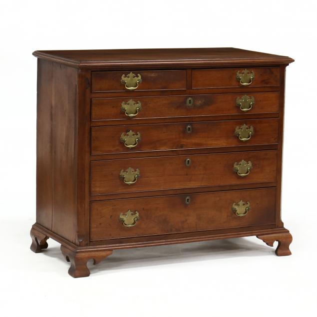 southern-walnut-late-chippendale-chest-of-drawers