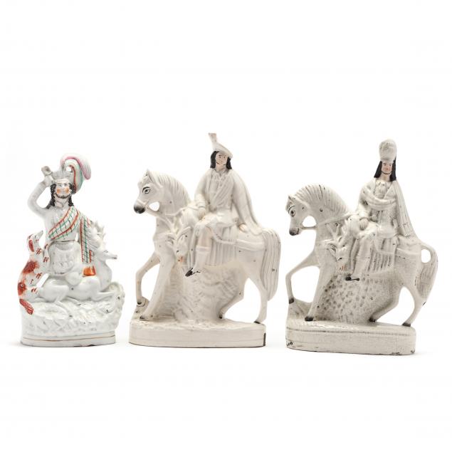 three-staffordshire-figurines-of-stag-hunters