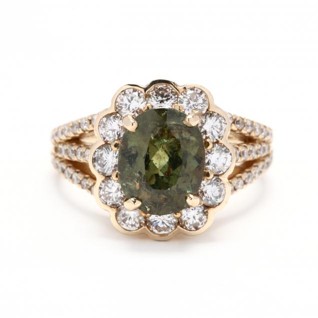 14kt-gold-demantoid-garnet-and-diamond-ring