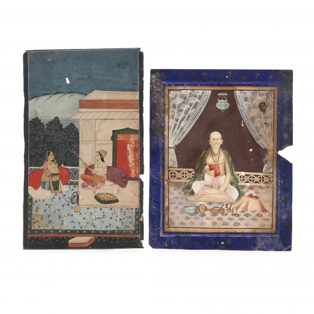 two-indian-miniature-paintings