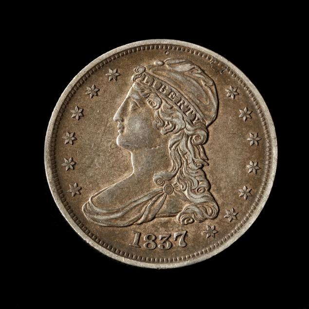 1837-reeded-edge-capped-bust-half-dollar
