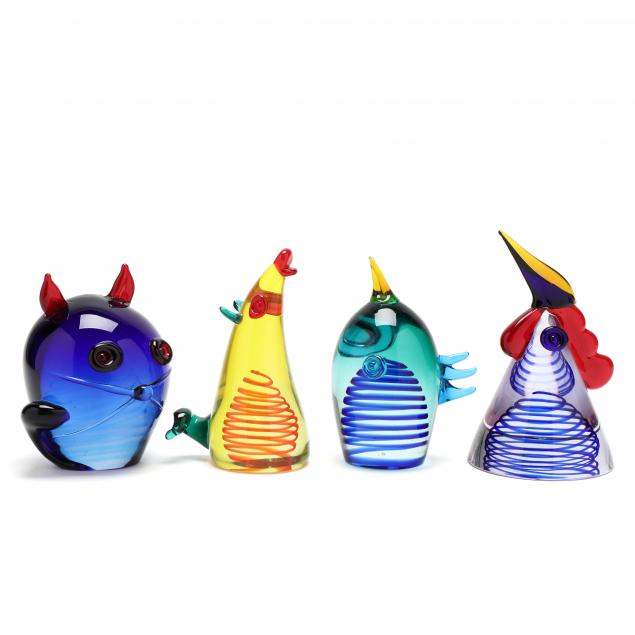 giuliano-tosi-italy-born-1942-four-art-glass-animals