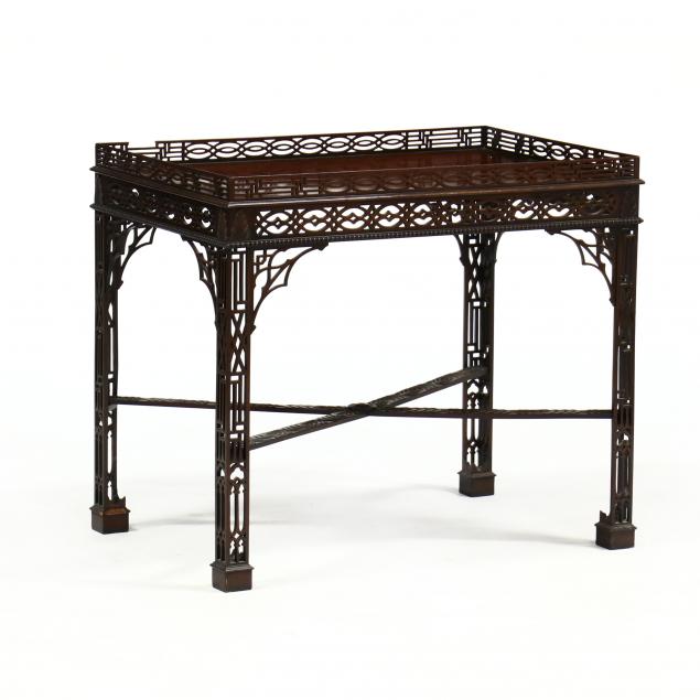 chinese-chippendale-style-mahogany-tea-table