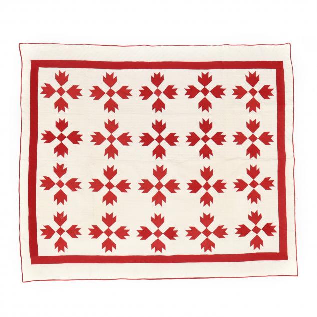 vintage-red-and-white-quilt